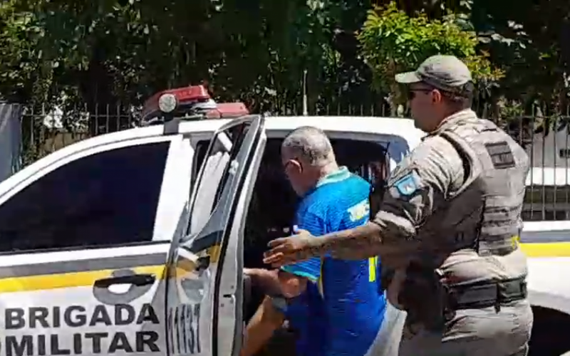 Vereador Juarez Hoy foi detido e liberado pela Brigada Militar (BM) neste domingo (27) em Canoas