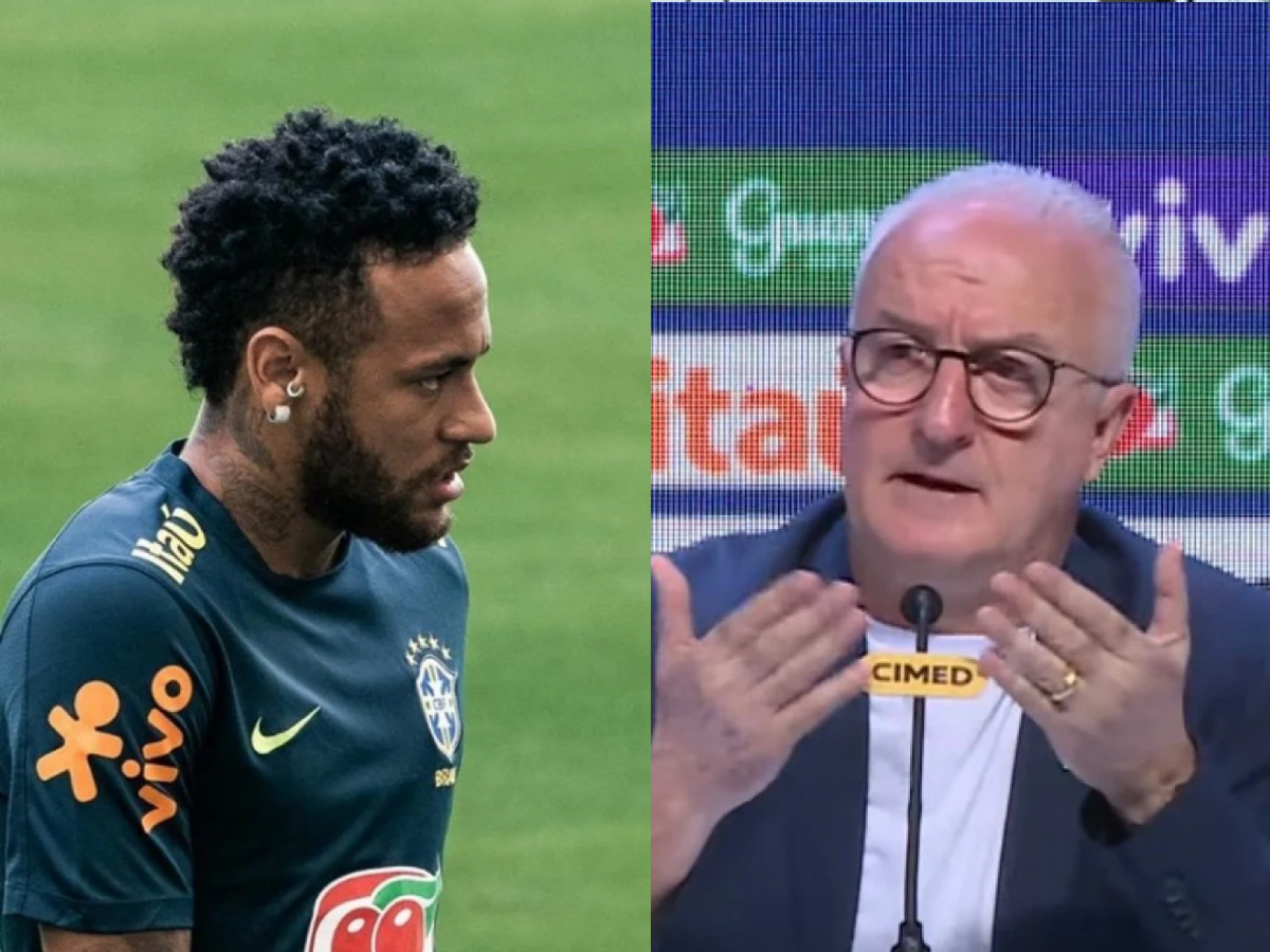 Dorival explica motivo de não ter convocado Neymar