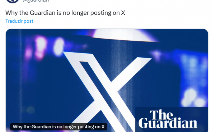 The Guardian parou de publicar no X, antigo Twitter | abc+