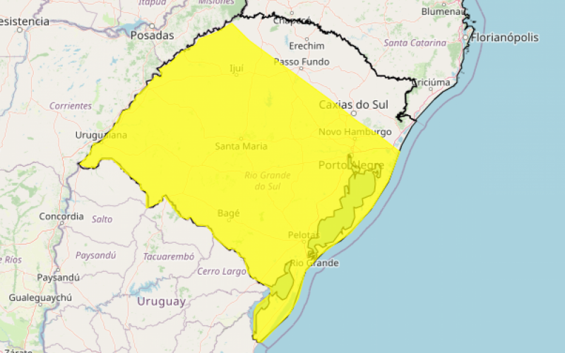 PREVISÃO DO TEMPO: Inmet alerta para chuva nas próximas horas no RS | abc+