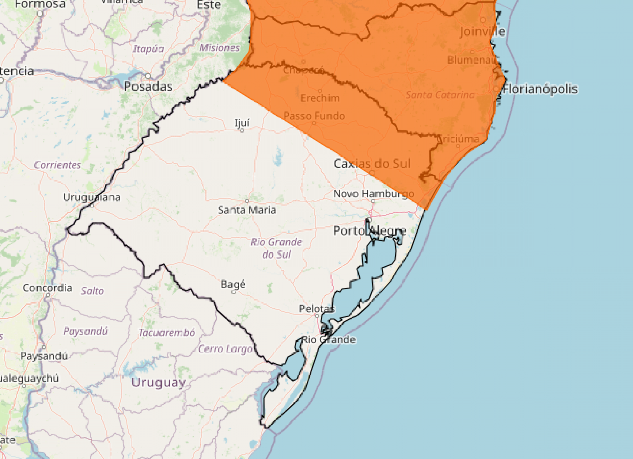 PREVISÃO DO TEMPO: Rio Grande do Sul segue sob alerta do Inmet para tempestades