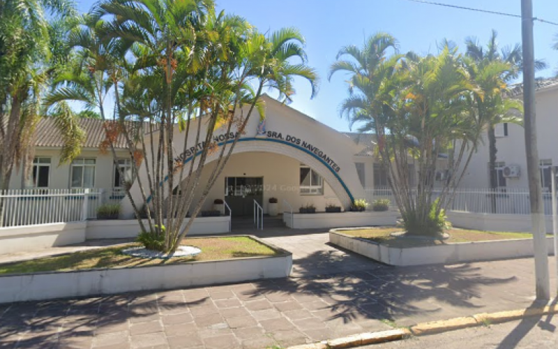 Hospital Nossa Senhora dos Navegantes, em Torres, para onde vítimas foram encaminhadas | abc+