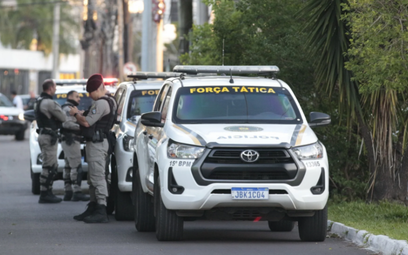 Policiamento ostensivo É reforçado no bairro Niterói pela Brigada Militar (BM)