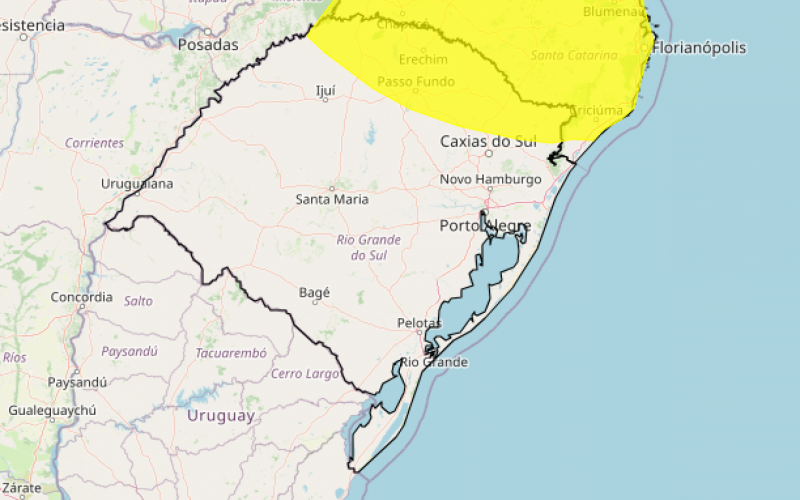 PREVISÃO DO TEMPO: Inmet faz alertas para o Rio Grande do Sul nas próximas horas | abc+