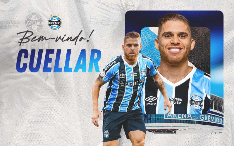 Grêmio anuncia contratação do volante Gustavo Cuellar  | abc+