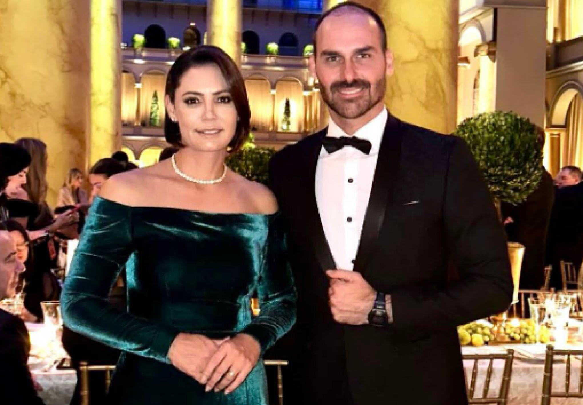 Saiba por que Michelle e Eduardo Bolsonaro não puderam entrar no Capitólio na posse de Trump