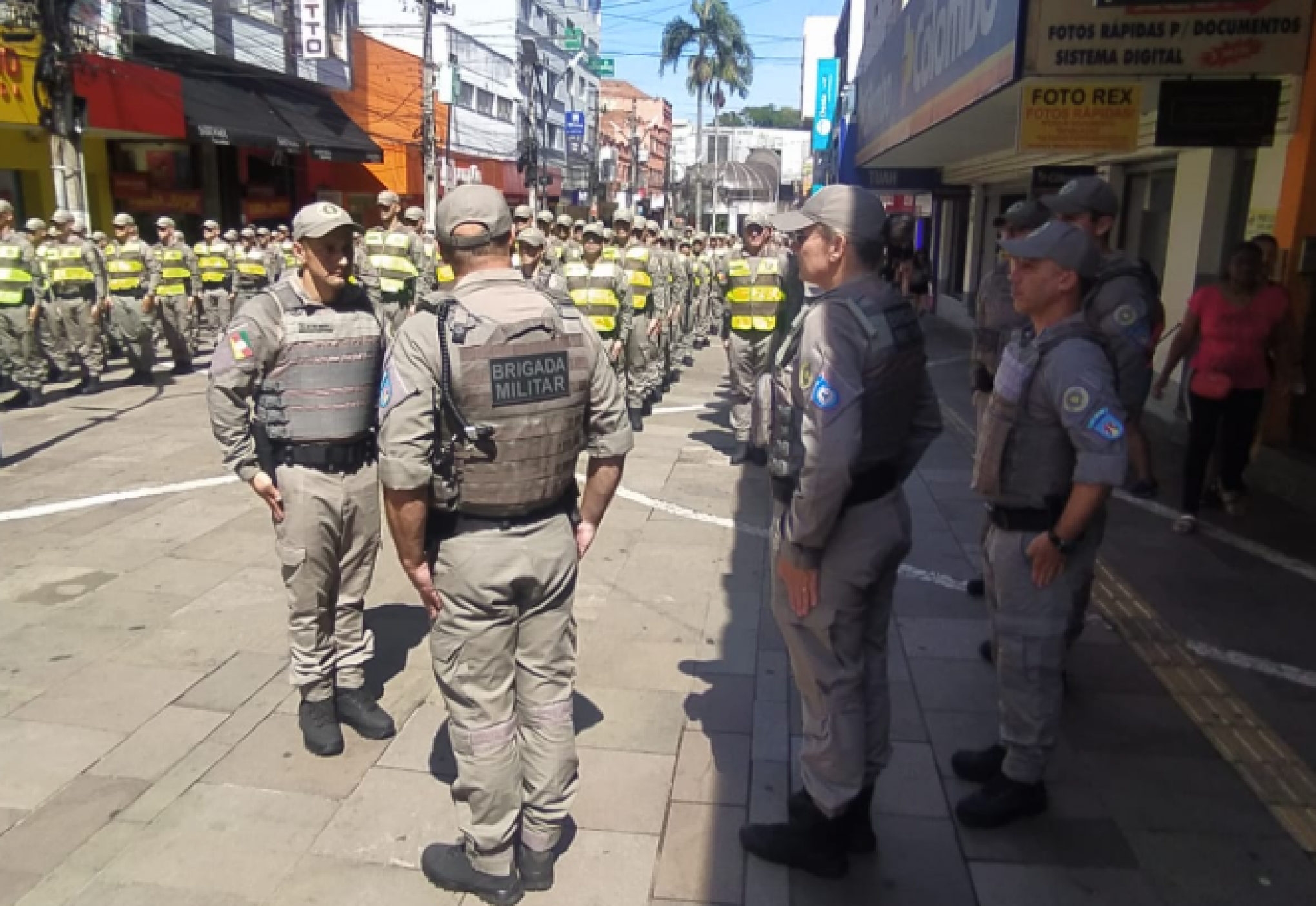 Batalhão Escola da Brigada Militar passa a reforçar o policiamento ostensivo em Canoas