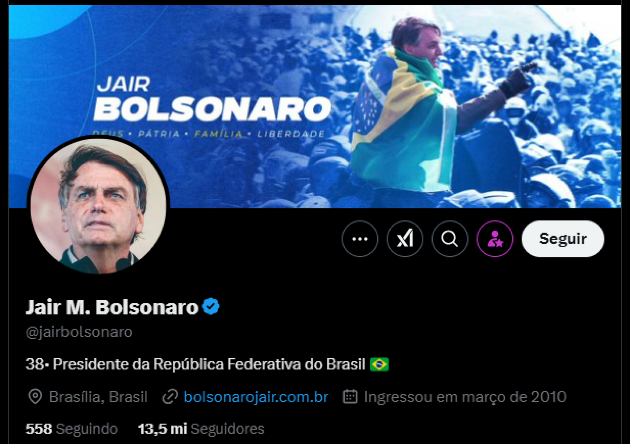 Bolsonaro divulga criptomoeda no X, mas filho diz que publicação não foi ele; entenda