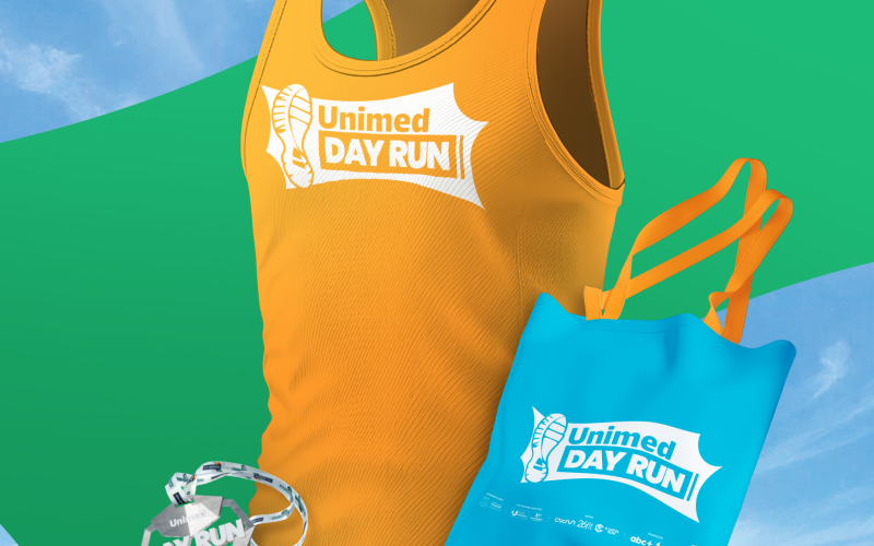 Kit do atleta é composto por regata, ecobag e medalha de participação | abc+