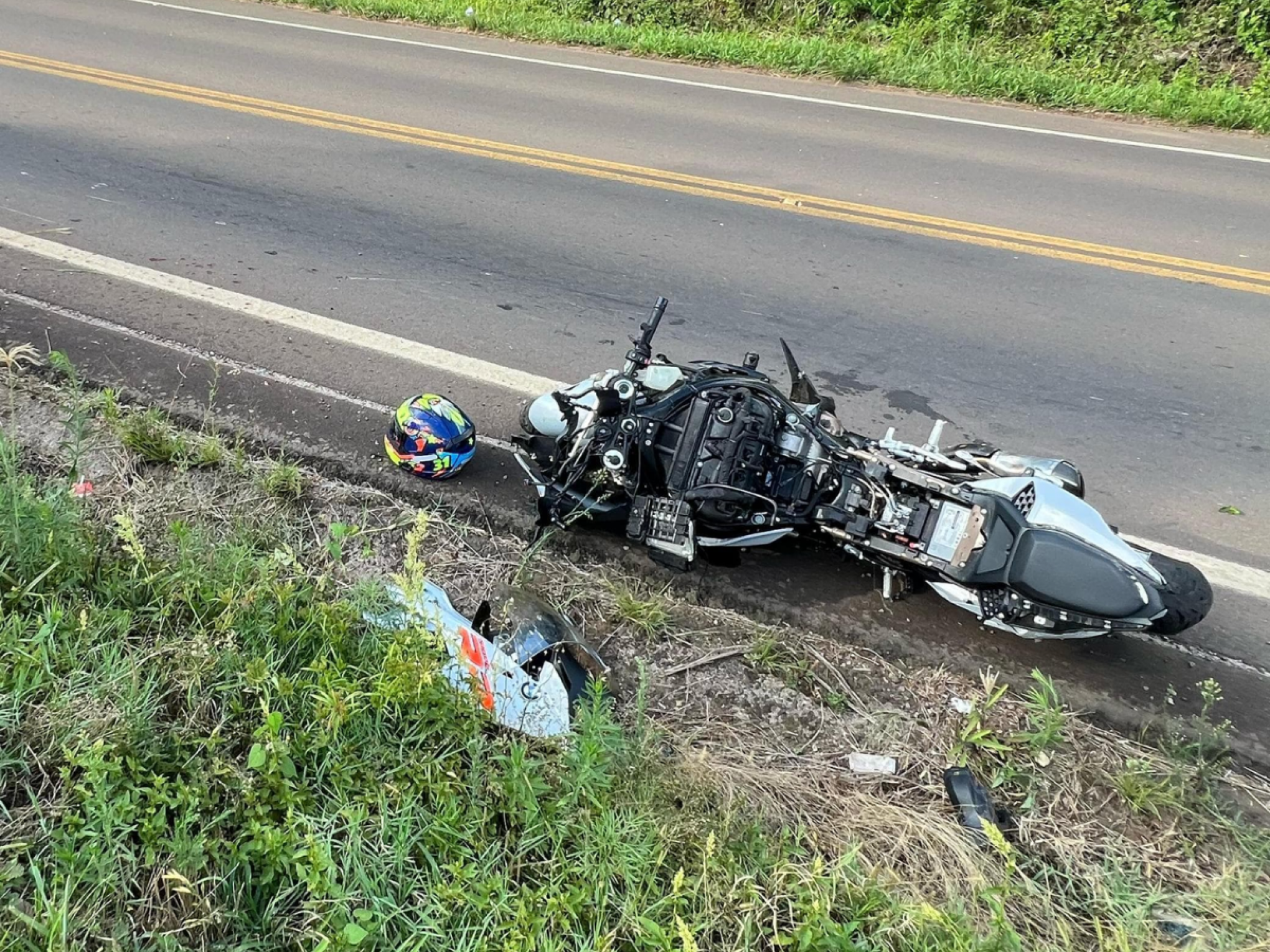 Motociclista foi encontrado já sem vida pelas equipes de resgate | abc+