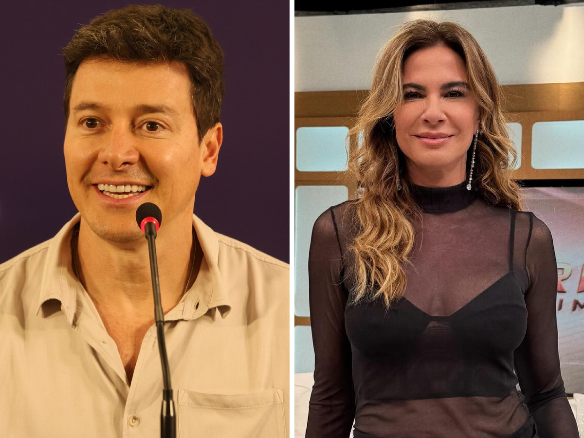 Rodrigo Faro e Luciana Gimenez devem se enfrentar em batalha épica na Globo