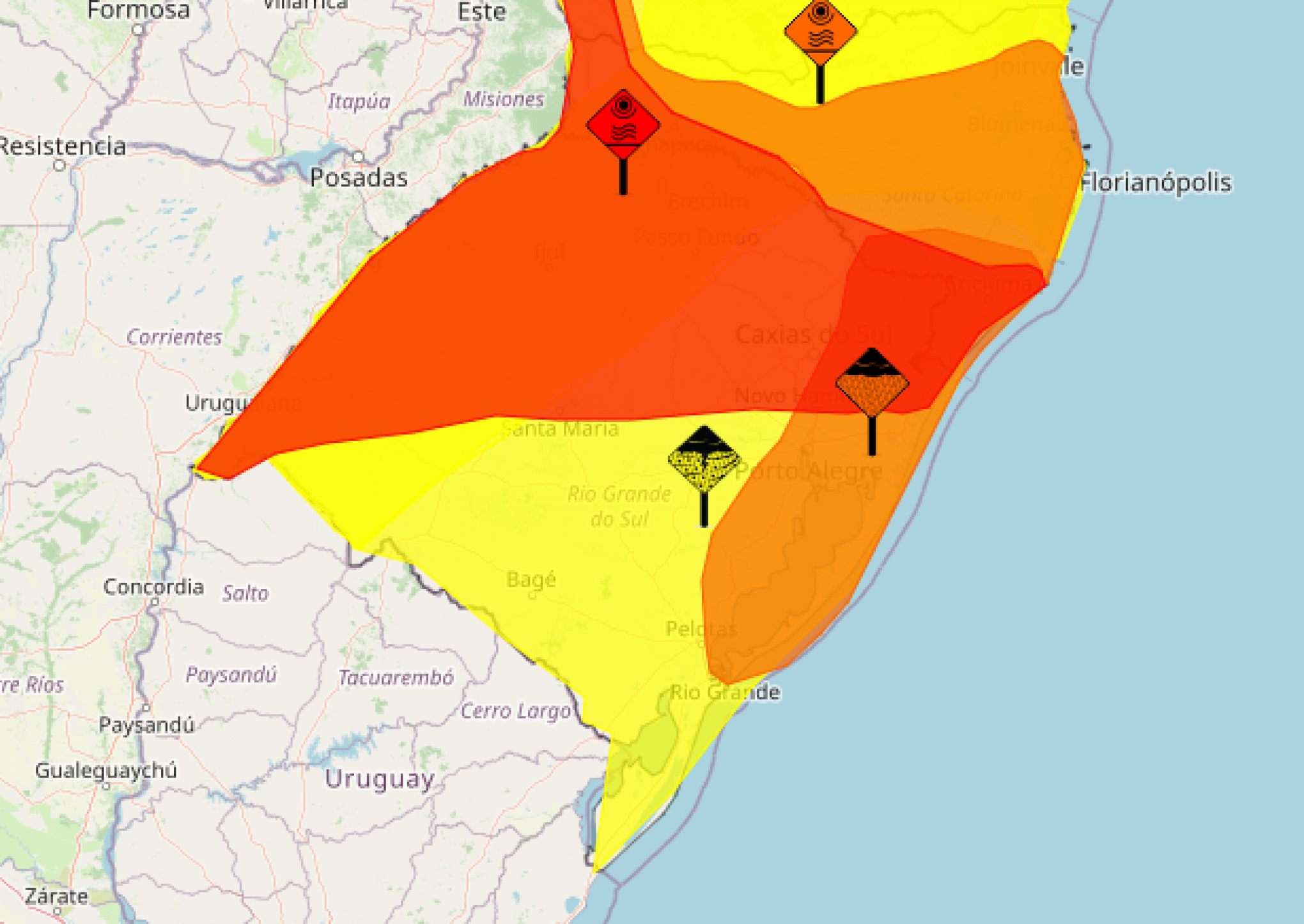 RS tem novos alertas do Inmet nesta quarta-feira | abc+
