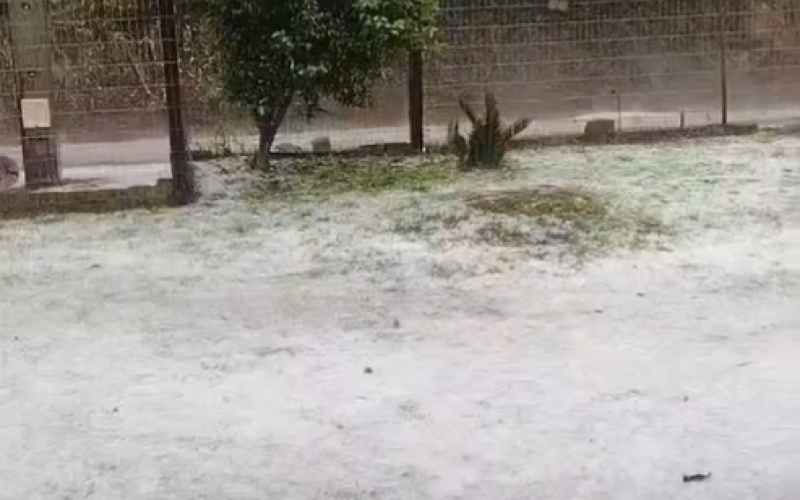 Queda de granizo em Nova Prata | abc+