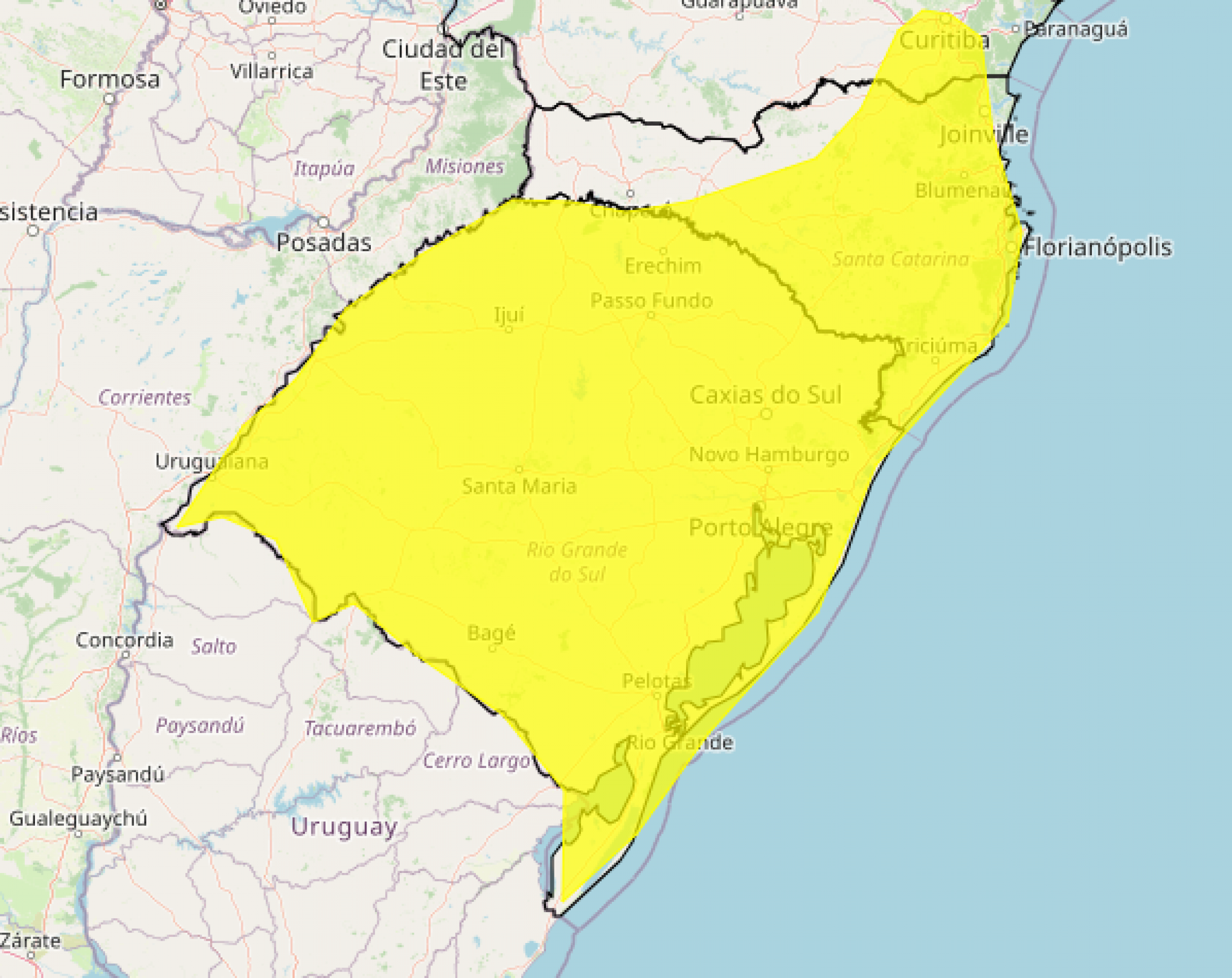Inmet alerta para queda nas temperaturas no Rio Grande do Sul; veja quando