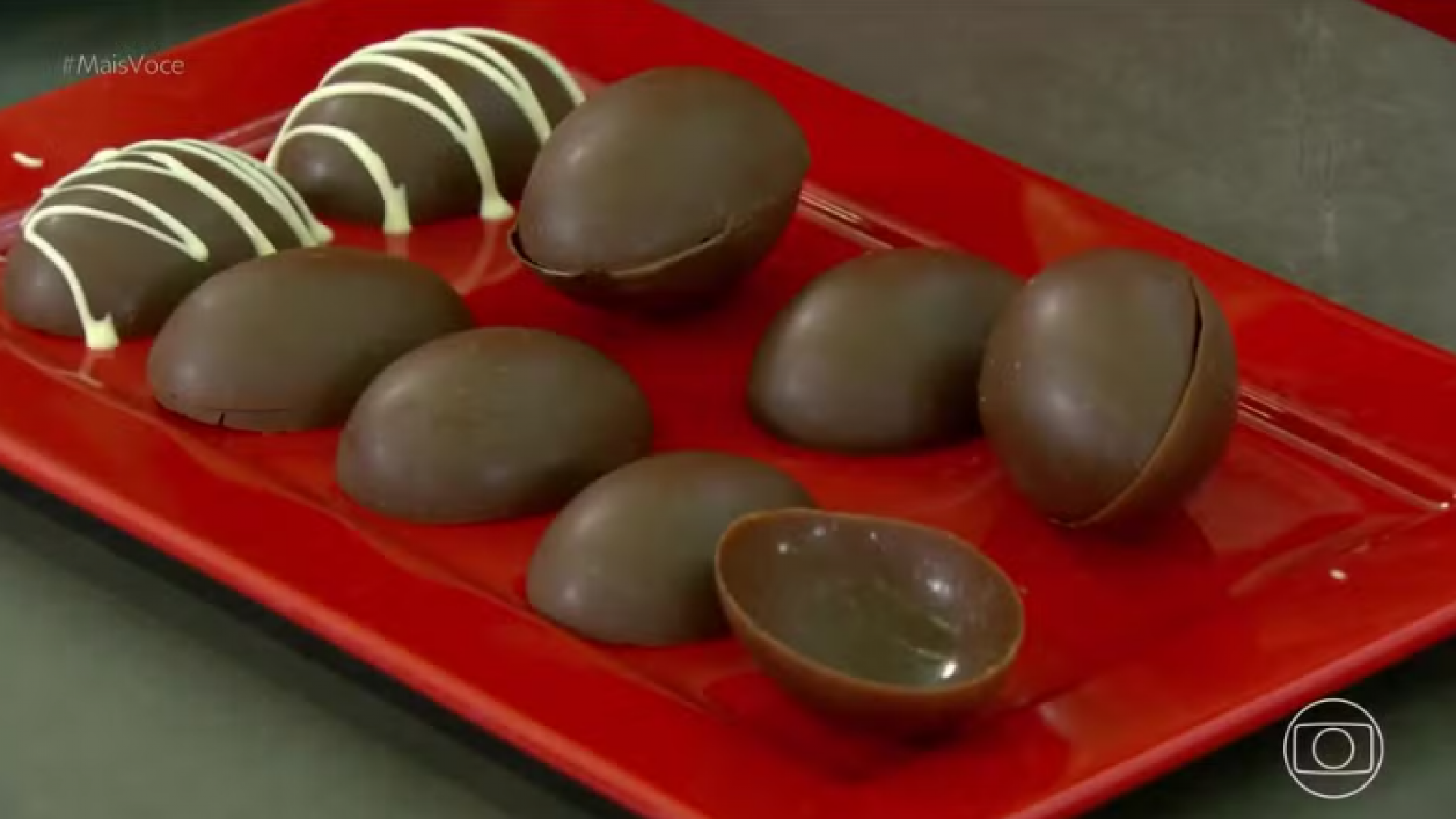 RECEITA DA ANA MARIA BRAGA: Saiba como fazer os Ovos de chocolate com ovos de galinha preparados nesta sexta-feira, 4 de abril