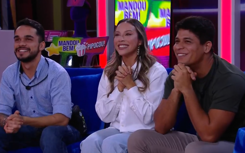 João Pedro, Renata Saldanha e Guilherme chegaram na final do BBB 25  | abc+