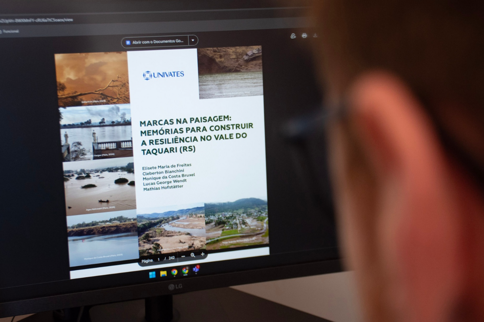 Livro digital gratuito reúne mais de 600 fotos das enchentes de 2023 e 2024 no Rio Grande do Sul