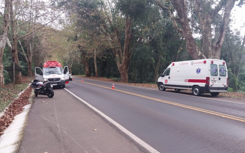 BR-116: Colisão entre três motos em uma reta da rodovia deixa feridos no trecho de Morro Reuter | abc+