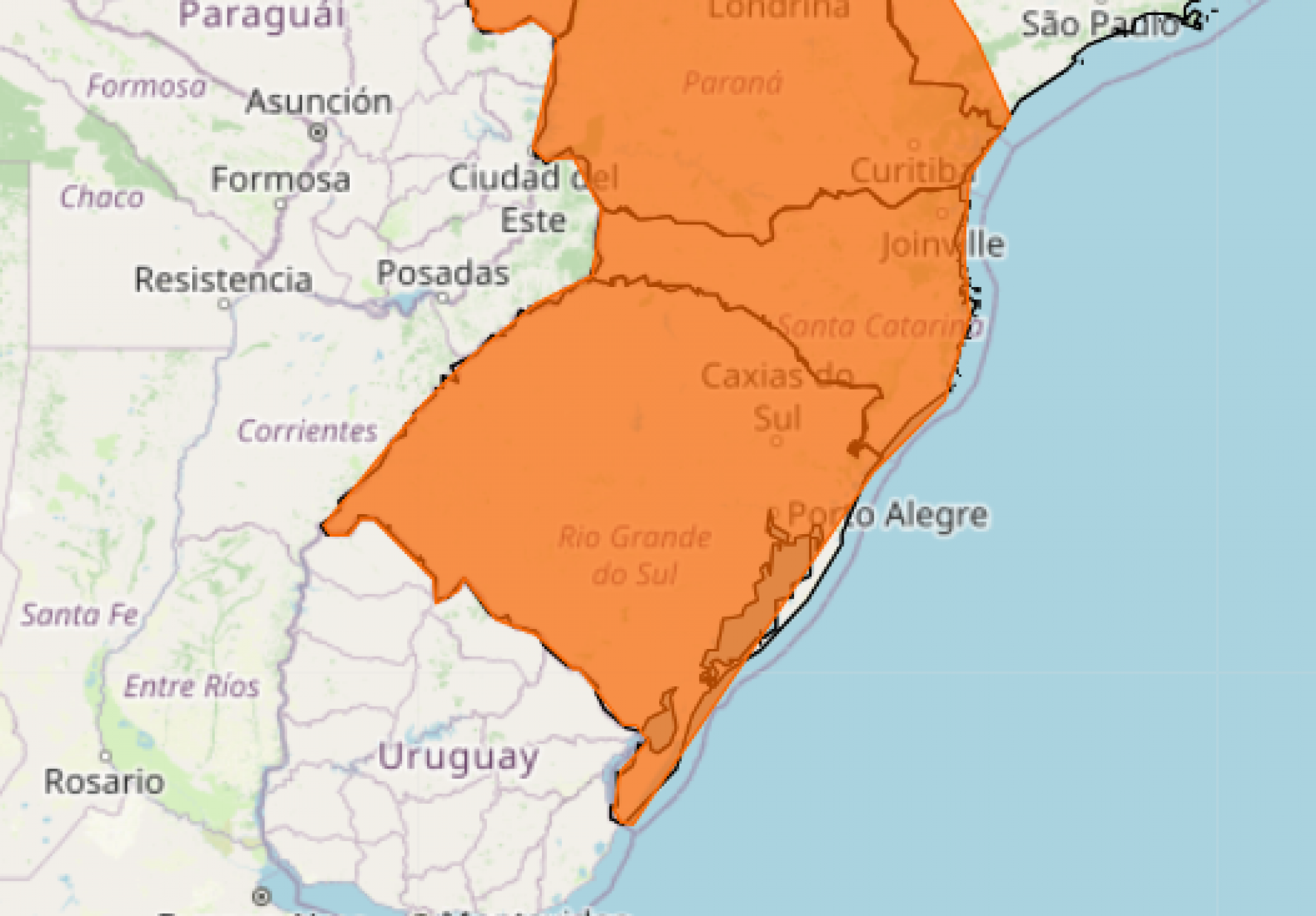 Inmet muda alerta de frio para o Sul do Brasil; veja o novo aviso para queda nas temperaturas
