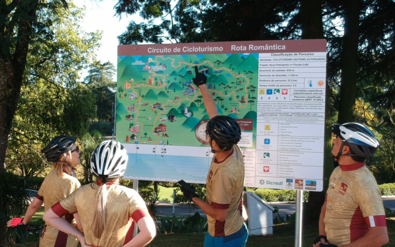 Circuito de cicloturismo passa pelos 14 municípios da Rota Romântica