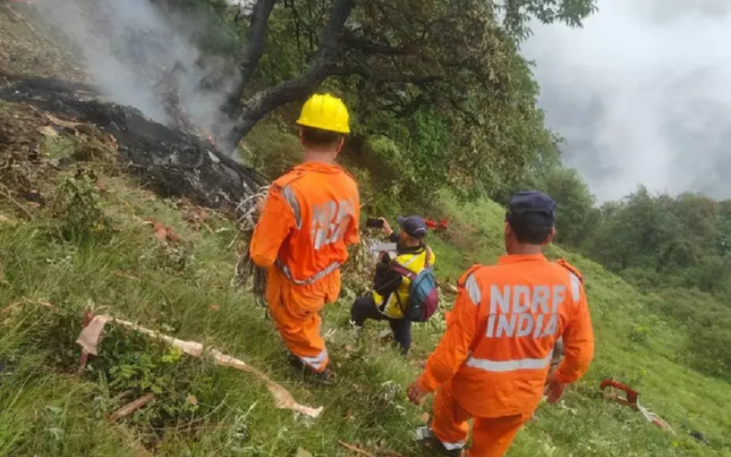 Helicóptero cai na Índia | abc+