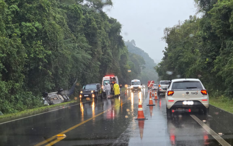 Trânsito desviado na RS-115 | abc+