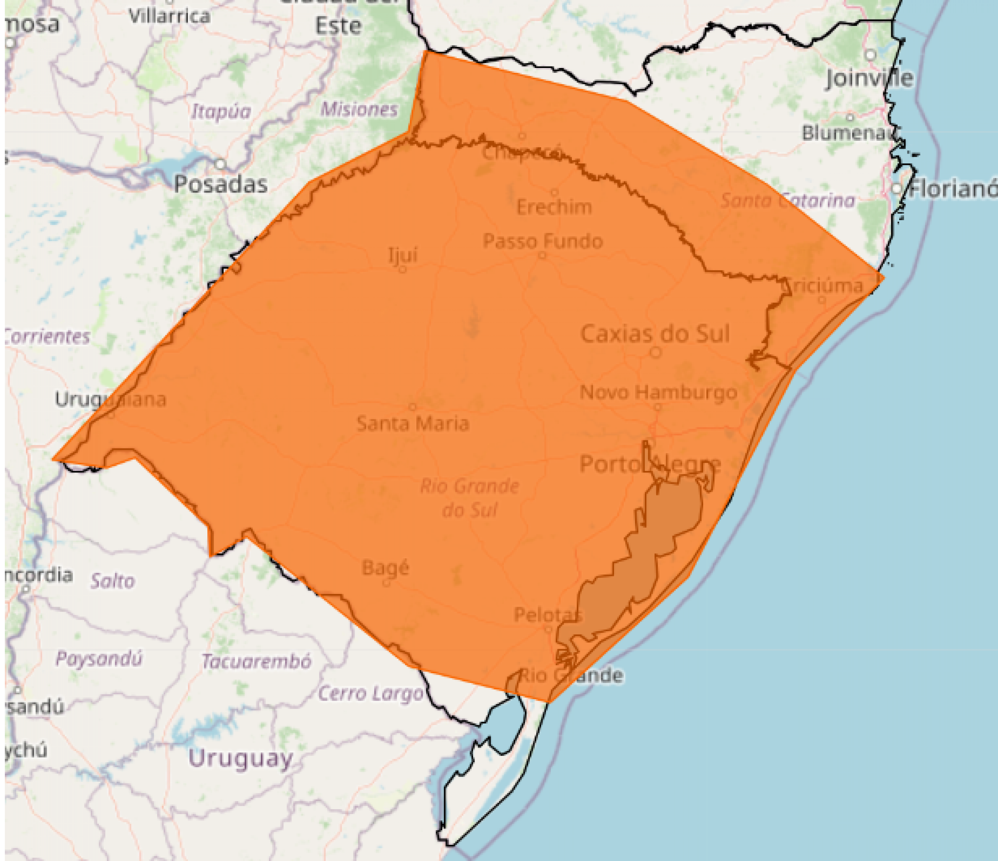 CHUVA NO RS: Alerta laranja do Inmet ainda indica instabilidade no Estado; veja até quando