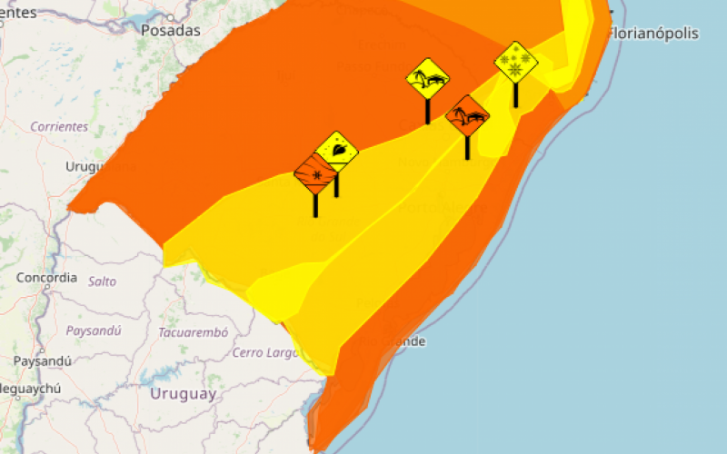 Sete alertas vigentes para esta semana no Rio Grande do Sul | abc+