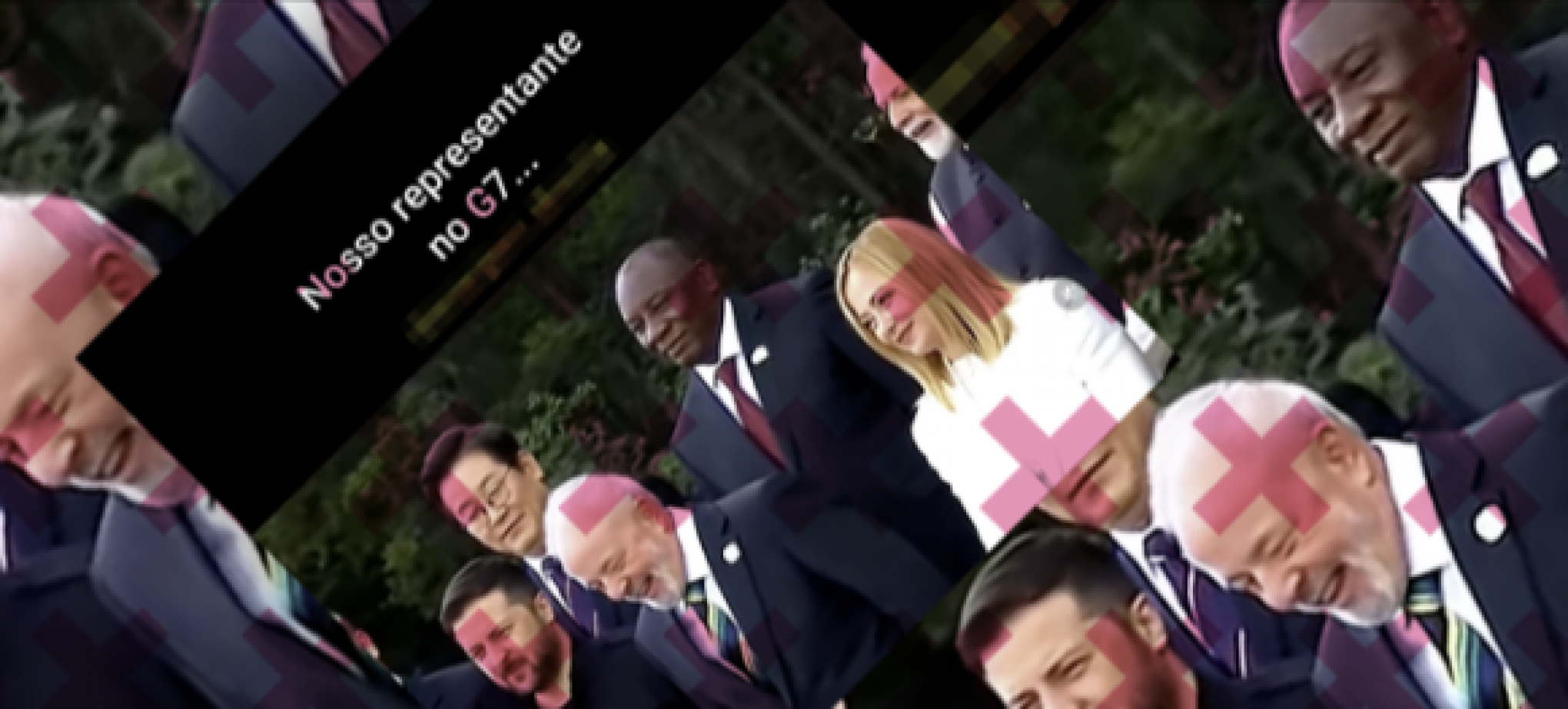PROJETO COMPROVA: Vídeo usa IA para manipular imagens de Lula no G7 e simular embriaguez