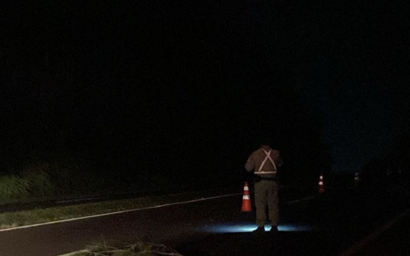 Acidente que envolveu moto e caminhão no KM 39 da RS-239, em Parobé, deixou um idoso morto nesta quarta-feira | abc+
