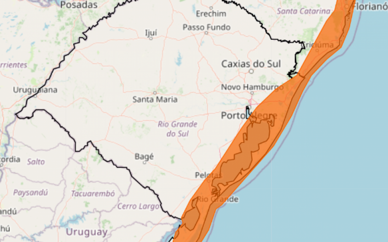 CHUVA NO RS: Inmet publica alerta vermelho para grande risco de alagamentos e cheias | abc+