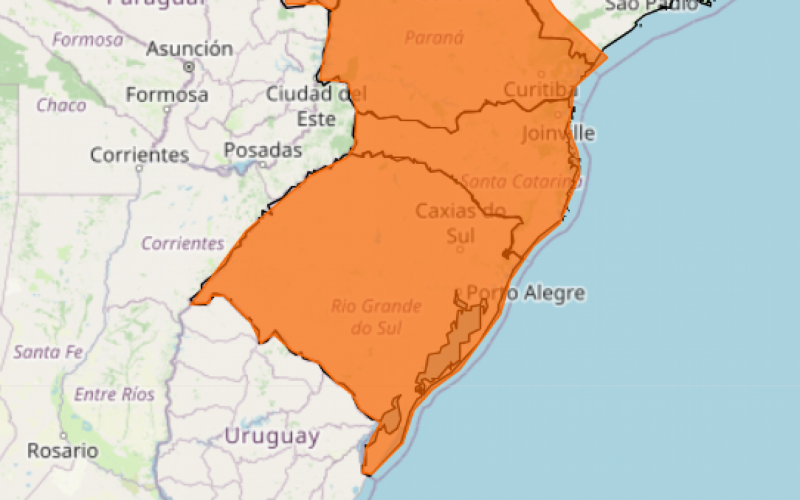 Alerta laranja do Inmet | abc+